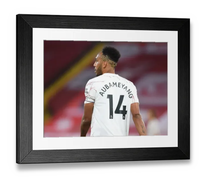 Framed Print : Arsenal's Aubameyang Faces Empty Anfield: 2020-21 Premier League Clash with Liverpool Framed Print : Arsenal's Aubameyang Faces Empty Anfield: 2020-21 Premier League Clash with Liverpool