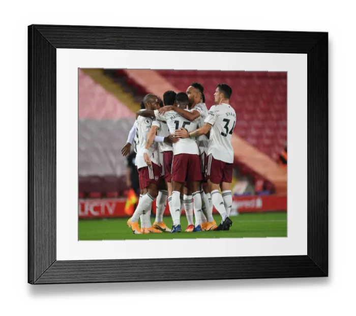 Framed Print : Lacazette Scores for Arsenal: Liverpool vs Arsenal, 2020-21 Premier League Framed Print : Lacazette Scores for Arsenal: Liverpool vs Arsenal, 2020-21 Premier League