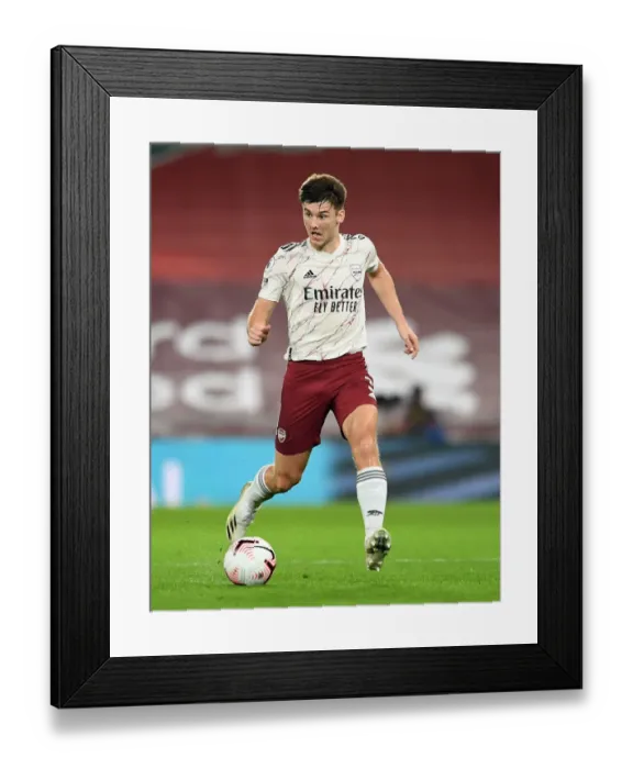 Framed Print : Arsenal's Kieran Tierney Faces Liverpool at Anfield in Empty Stands: 2020-21 Premier League Clash Framed Print : Arsenal's Kieran Tierney Faces Liverpool at Anfield in Empty Stands: 2020-21 Premier League Clash