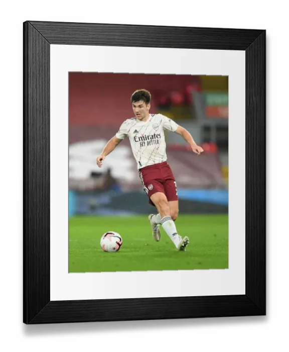 Framed Print : Arsenal's Kieran Tierney at Anfield: Liverpool vs Arsenal, 2020-21 Premier League Framed Print : Arsenal's Kieran Tierney at Anfield: Liverpool vs Arsenal, 2020-21 Premier League