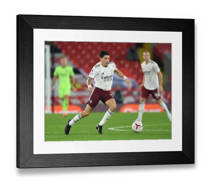 Framed Print : Arsenal's Hector Bellerin at Anfield: Liverpool vs Arsenal, 2020-21 Premier League Framed Print : Arsenal's Hector Bellerin at Anfield: Liverpool vs Arsenal, 2020-21 Premier League