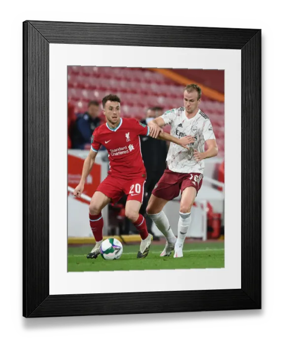 Framed Print : Carabao Cup Clash: Empty Anfield - Liverpool vs Arsenal Amidst the Pandemic Framed Print : Carabao Cup Clash: Empty Anfield - Liverpool vs Arsenal Amidst the Pandemic