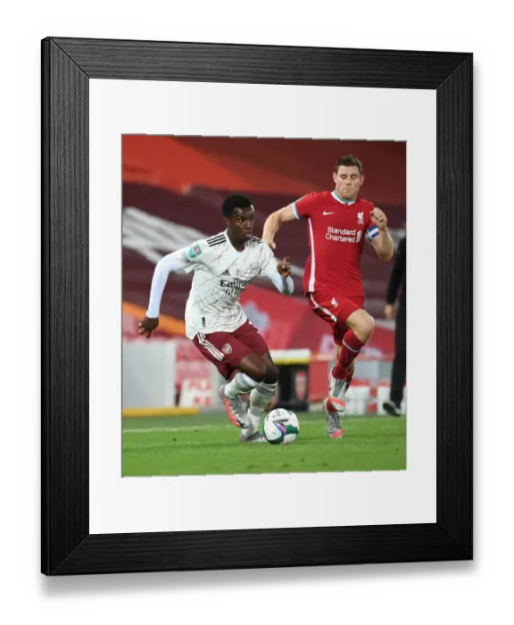 Framed Print : Arsenal's Nketiah Scores Dramatic Goal in Empty Anfield: Carabao Cup 2020-21 Framed Print : Arsenal's Nketiah Scores Dramatic Goal in Empty Anfield: Carabao Cup 2020-21