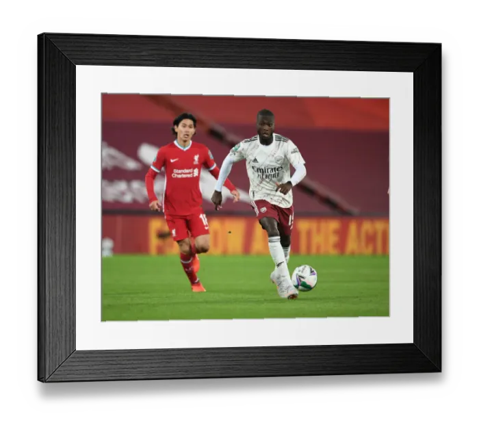 Framed Print : Empty Anfield Rivalry: Pepe vs. Liverpool in Carabao Cup Amidst the Pandemic Framed Print : Empty Anfield Rivalry: Pepe vs. Liverpool in Carabao Cup Amidst the Pandemic