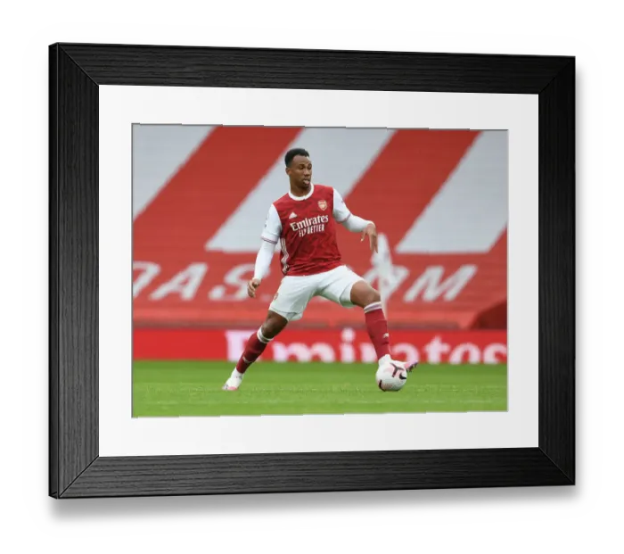 Framed Print : Arsenal's Gabriel in Action: 2020-21 Premier League Match vs Sheffield United (Behind Closed Doors) Framed Print : Arsenal's Gabriel in Action: 2020-21 Premier League Match vs Sheffield United (Behind Closed Doors)