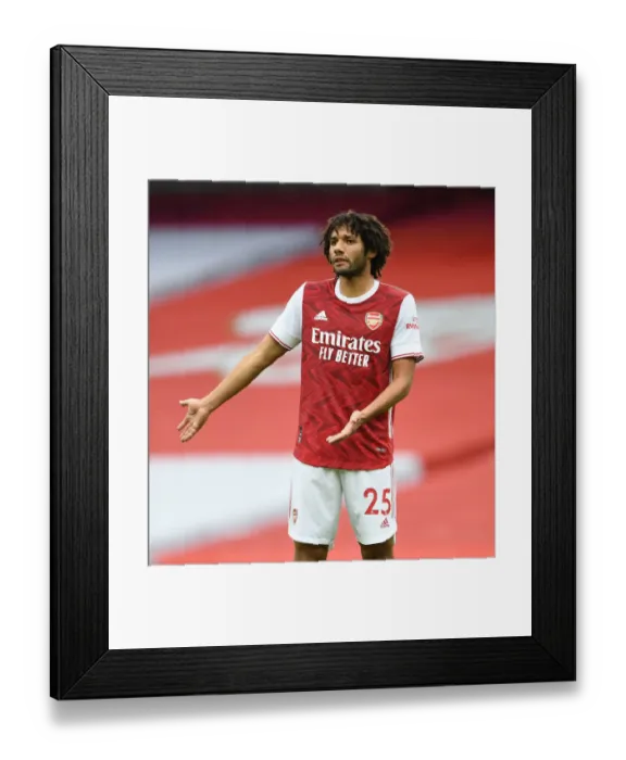 Framed Print : Arsenal vs Sheffield United: Empty Premier League Match at Emirates Stadium (2020-21) Framed Print : Arsenal vs Sheffield United: Empty Premier League Match at Emirates Stadium (2020-21)