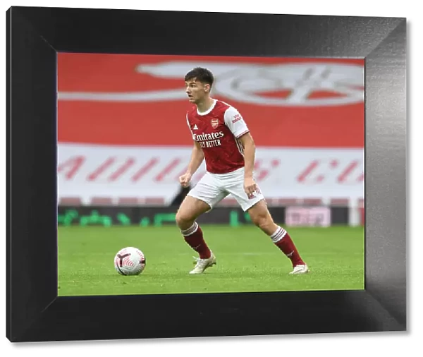 Arsenal's Kieran Tierney in Action: Arsenal vs Sheffield United (2020-21) - Emirates Stadium