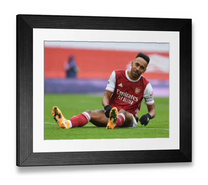 Framed Print : Arsenal's Aubameyang Shines in Empty Emirates: Arsenal v Sheffield United, 2020-21 Premier League Framed Print : Arsenal's Aubameyang Shines in Empty Emirates: Arsenal v Sheffield United, 2020-21 Premier League