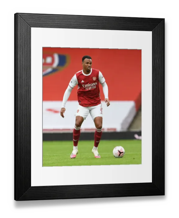 Framed Print : Arsenal's Gabriel in Action: 2020-21 Premier League Match vs. Sheffield United (Behind Closed Doors) Framed Print : Arsenal's Gabriel in Action: 2020-21 Premier League Match vs. Sheffield United (Behind Closed Doors)
