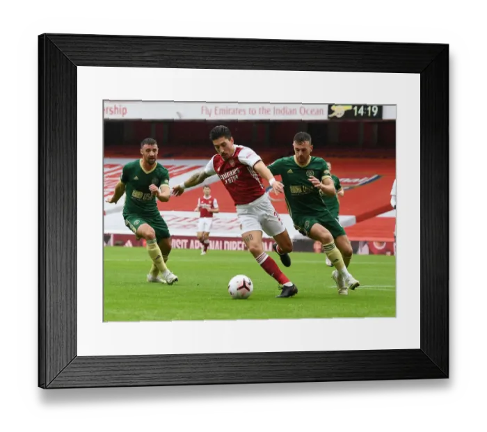 Framed Print : Bellerin's Blazing Sprint: Thrilling Arsenal Victory at Empty Emirates Framed Print : Bellerin's Blazing Sprint: Thrilling Arsenal Victory at Empty Emirates