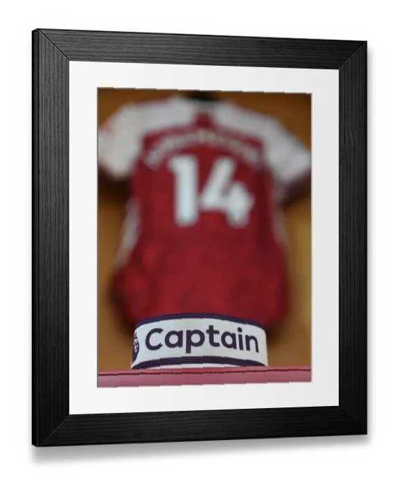 Framed Print : Arsenal's Aubameyang Leads Empty Emirates Stadium: Arsenal v Sheffield United, 2020-21 Season Framed Print : Arsenal's Aubameyang Leads Empty Emirates Stadium: Arsenal v Sheffield United, 2020-21 Season