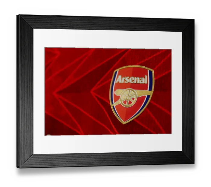 Framed Print : Arsenal Pre-Match: Inside the Emirates Changing Room before Sheffield United (2020-21)