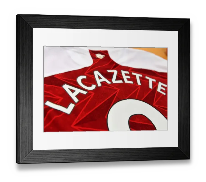 Framed Print : Arsenal's Empty Emirates: Alex Lacazette Prepares for Sheffield United Clash (2020-21) Framed Print : Arsenal's Empty Emirates: Alex Lacazette Prepares for Sheffield United Clash (2020-21)