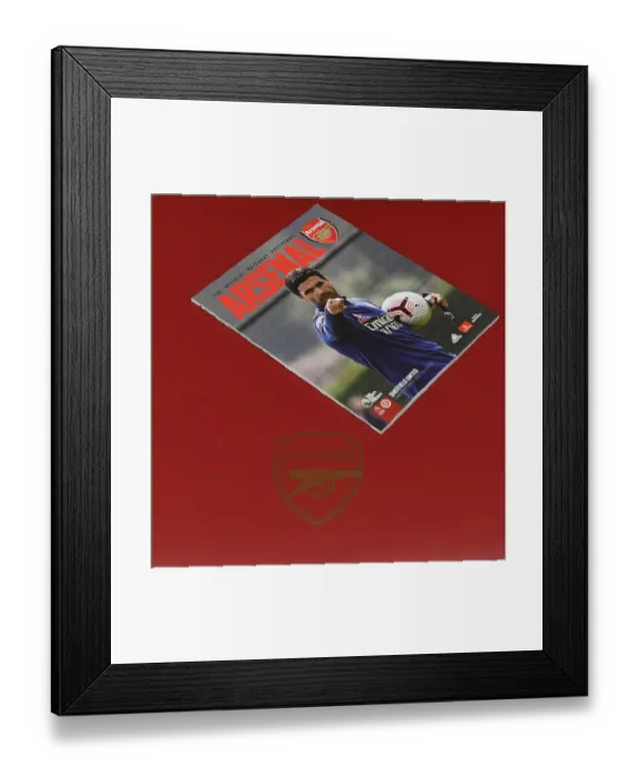 Framed Print : Arsenal's Empty Emirates: 2020-21 Premier League Match Against Sheffield United