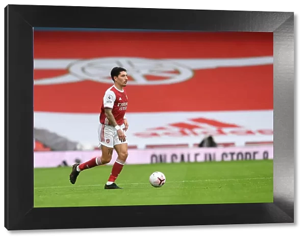 Arsenal's Bellerin in Action against Sheffield United (2020-21)