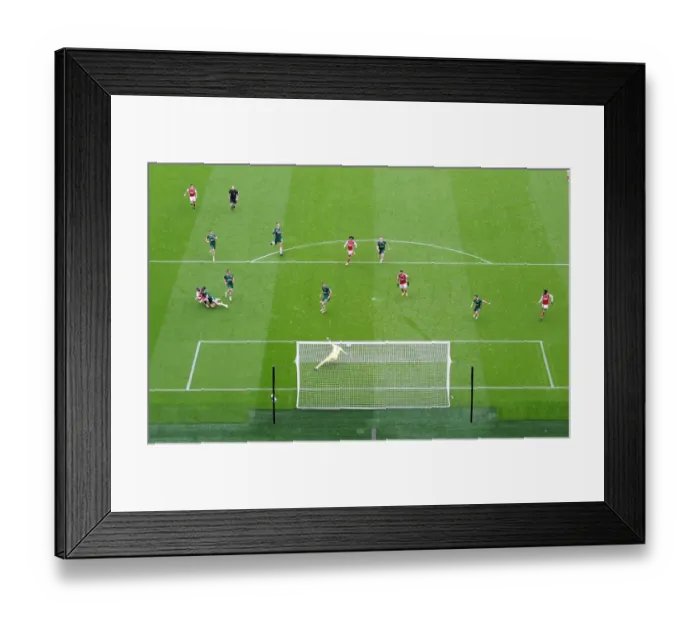 Framed Print : Pepe Scores His Second: Arsenal's Triumph Over Sheffield United (2020-21 Premier League)