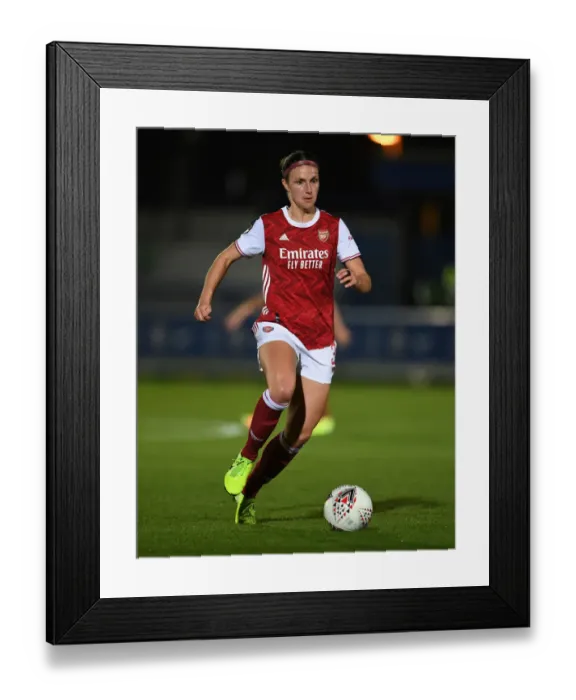 Framed Print : Arsenal's Lotte Wubben-Moy Shines in Chelsea Women vs. Arsenal Women Continental Cup Match