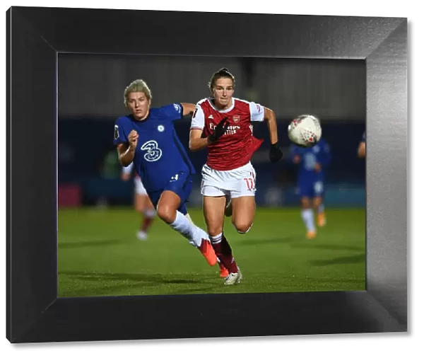 Continental Cup: Chelsea Women vs. Arsenal Women - Vivianne Miedema in Action