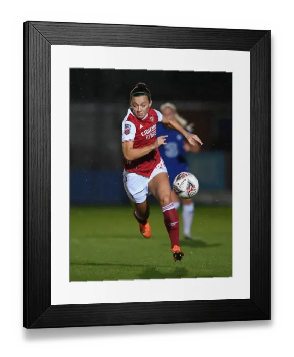 Framed Print : Arsenal's Katie McCabe Shines in Continental Cup Clash: Chelsea Women vs. Arsenal Women Framed Print : Arsenal's Katie McCabe Shines in Continental Cup Clash: Chelsea Women vs. Arsenal Women