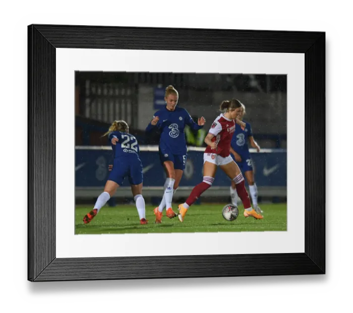 Framed Print : Continental Cup Showdown: Chelsea Women vs Arsenal Women Framed Print : Continental Cup Showdown: Chelsea Women vs Arsenal Women