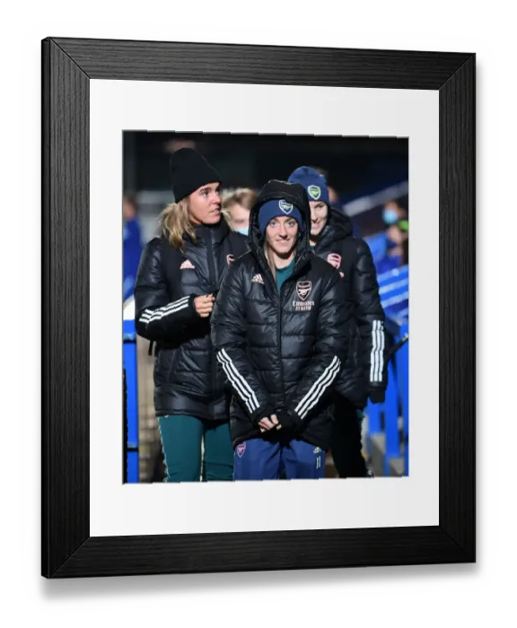 Framed Print : Arsenal Women at Chelsea Women's Continental Cup Match: Lisa Evans in the Stands Framed Print : Arsenal Women at Chelsea Women's Continental Cup Match: Lisa Evans in the Stands