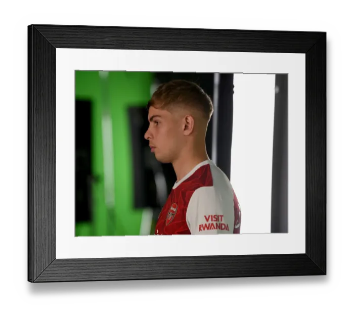 Framed Print : Arsenal's Emile Smith Rowe Shines in 2020-21 First Team Spotlight