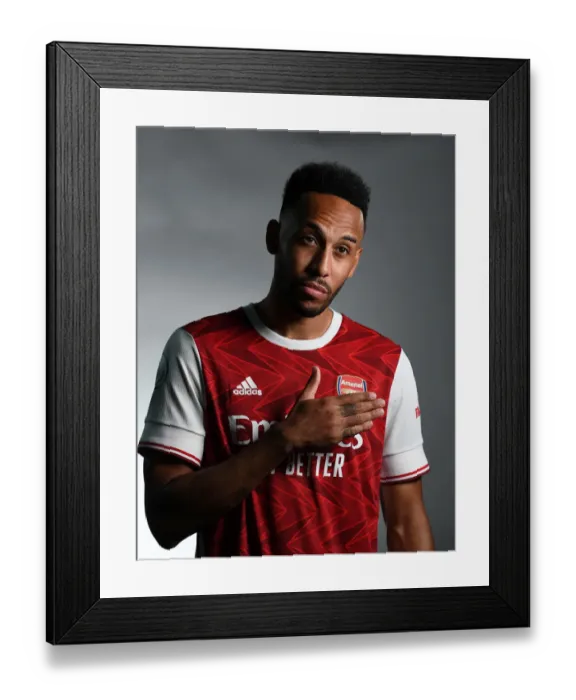 Framed Print : Arsenal First Team 2020-21: Pierre-Emerick Aubameyang's Media Photoshoot Framed Print : Arsenal First Team 2020-21: Pierre-Emerick Aubameyang's Media Photoshoot