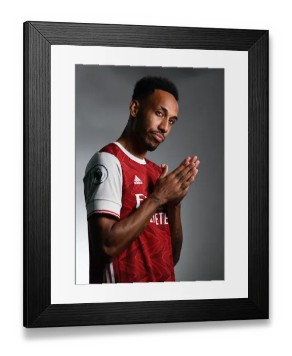 Framed Print : Arsenal First Team 2020-21: Pierre-Emerick Aubameyang at Arsenal Photocall Framed Print : Arsenal First Team 2020-21: Pierre-Emerick Aubameyang at Arsenal Photocall