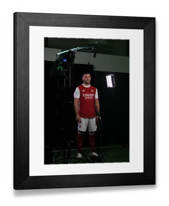 Framed Print : Arsenal First Team 2020-21 Photocall: Sead Kolasinac at London Colney Framed Print : Arsenal First Team 2020-21 Photocall: Sead Kolasinac at London Colney