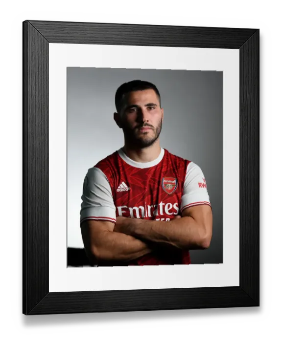 Framed Print : Arsenal First Team 2020-21: Sead Kolasinac at Arsenal Photocall Framed Print : Arsenal First Team 2020-21: Sead Kolasinac at Arsenal Photocall
