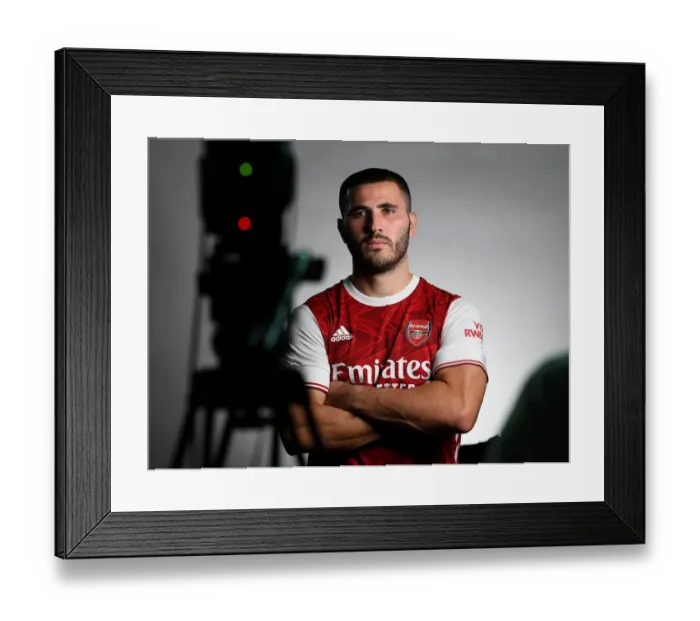 Framed Print : Arsenal First Team 2020-21: Sead Kolasinac at Arsenal Photocall Framed Print : Arsenal First Team 2020-21: Sead Kolasinac at Arsenal Photocall