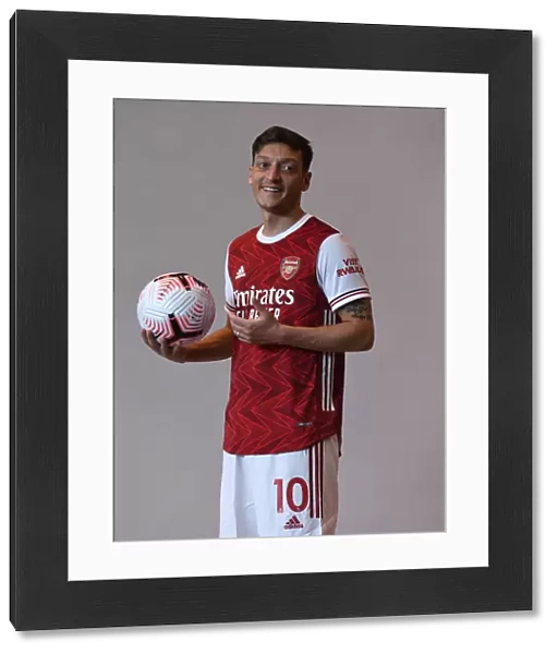 Arsenal 2020-21 First Team: Mesut Ozil at Media Photocall