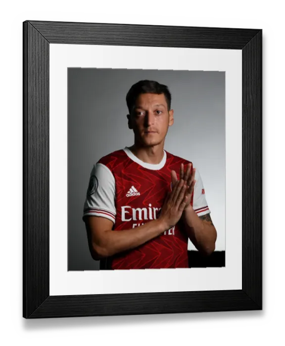 Framed Print : Arsenal 2020-21: Mesut Ozil at First Team Photocall Framed Print : Arsenal 2020-21: Mesut Ozil at First Team Photocall