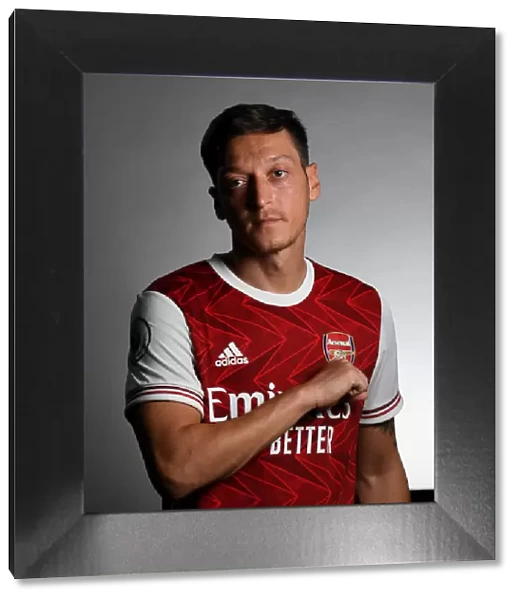 Arsenal First Team 2020-21: Mesut Ozil at Arsenal Media Photocall