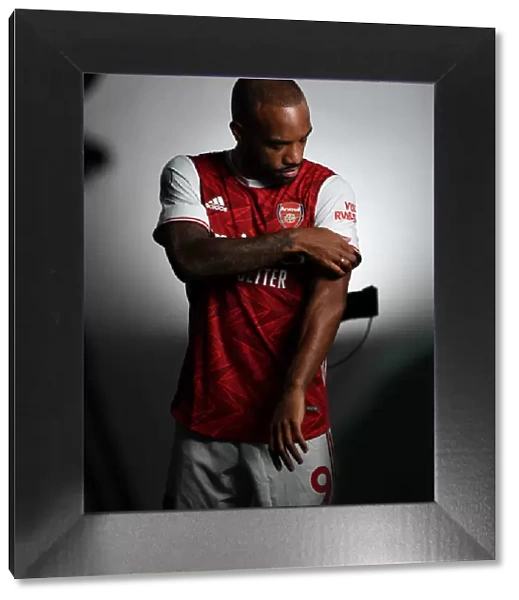 Arsenal Football Club: 2020-21 First Team - Alexandre Lacazette at Team Photoshoot