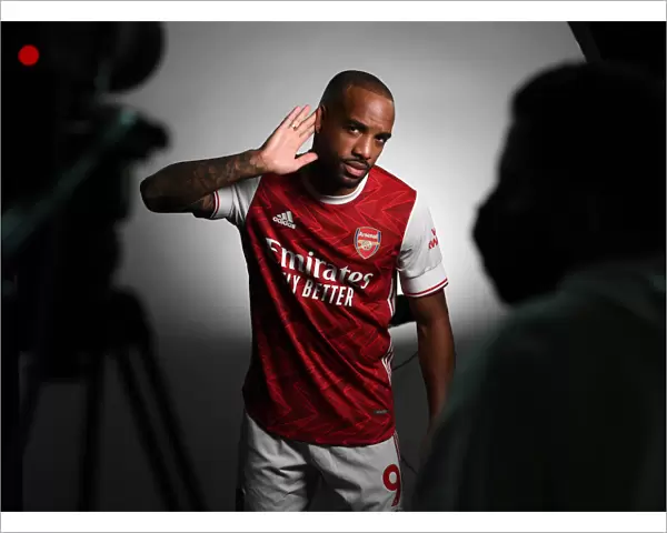 Arsenal 2020-21: Alexandre Lacazette at First Team Photocall
