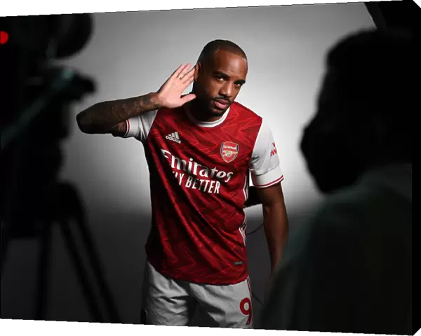 Arsenal 2020-21: Alexandre Lacazette at First Team Photocall