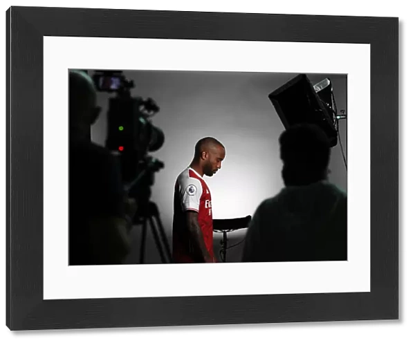 Arsenal First Team 2020-21: Alexandre Lacazette at Arsenal Photocall