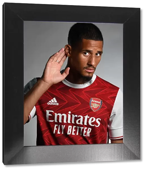Arsenal Unveils William Saliba: First Team 2020-21 Photocall