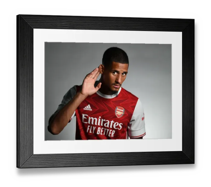 Framed Print : Arsenal First Team 2020-21: William Saliba's Media Photocall Debut Framed Print : Arsenal First Team 2020-21: William Saliba's Media Photocall Debut