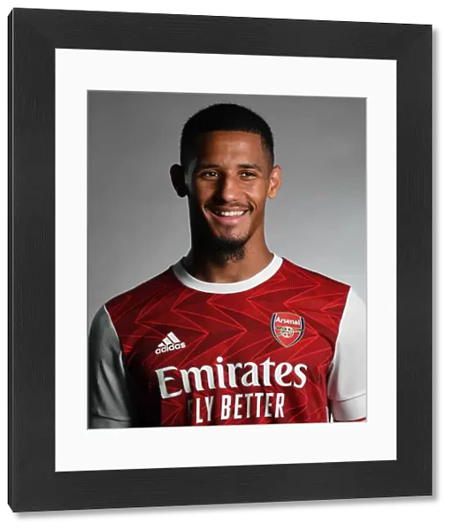 Arsenal First Team 2020-21: William Saliba's Media Photocall