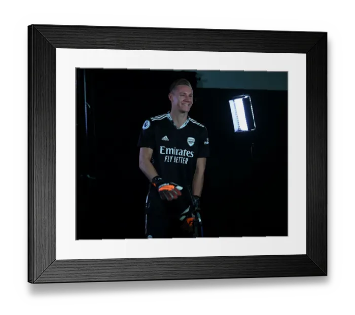 Framed Print : Arsenal 2020-21 First Team: Bernd Leno at Media Photocall Framed Print : Arsenal 2020-21 First Team: Bernd Leno at Media Photocall