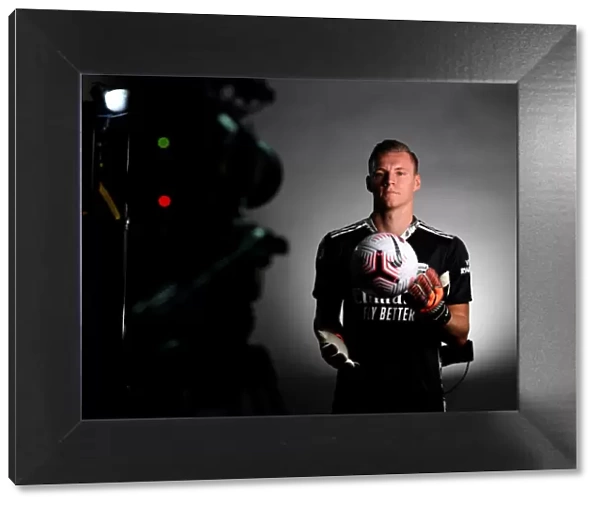 Arsenal First Team 2020-21: Bernd Leno at Arsenal Media Photocall