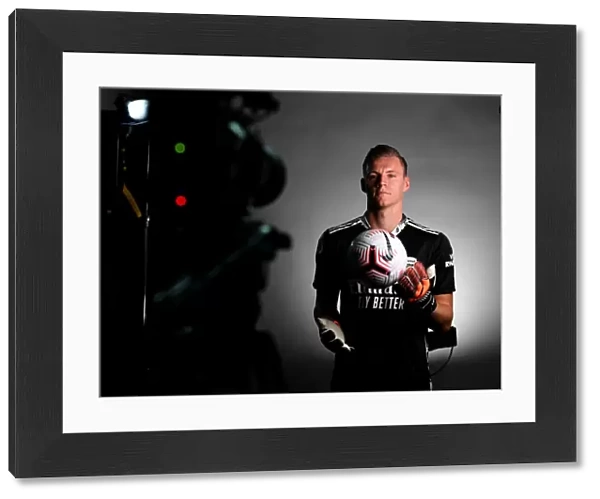 Arsenal First Team 2020-21: Bernd Leno at Arsenal Media Photocall