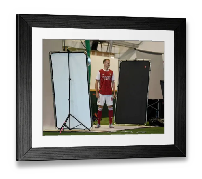 Framed Print : Arsenal 2020-21 First Team: Rob Holding at Arsenal Media Photocall