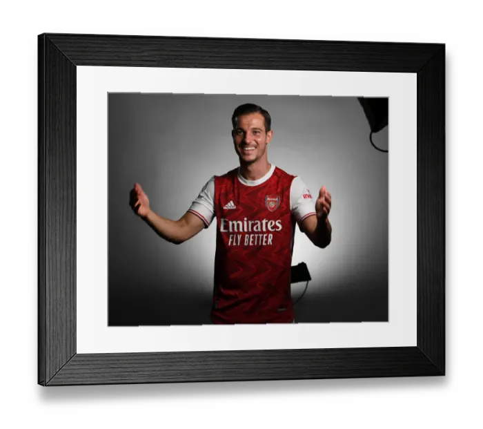 Framed Print : Arsenal 2020-21 First Team: Cedric Soares in Focus Framed Print : Arsenal 2020-21 First Team: Cedric Soares in Focus
