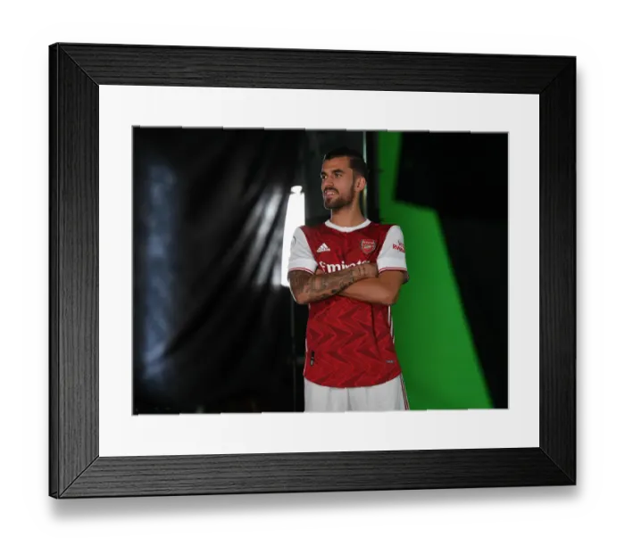 Framed Print : Arsenal First Team 2020-21: Dani Ceballos Arrival Framed Print : Arsenal First Team 2020-21: Dani Ceballos Arrival