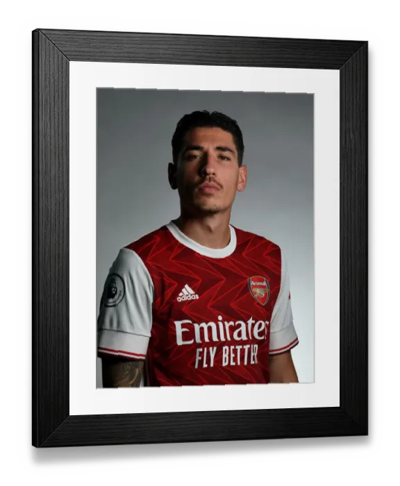 Framed Print : Arsenal First Team 2020-21: Hector Bellerin at Arsenal Photocall Framed Print : Arsenal First Team 2020-21: Hector Bellerin at Arsenal Photocall