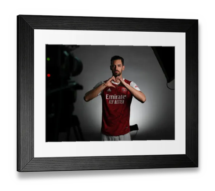 Framed Print : Arsenal 2020-21: Pablo Mari at First Team Photocall