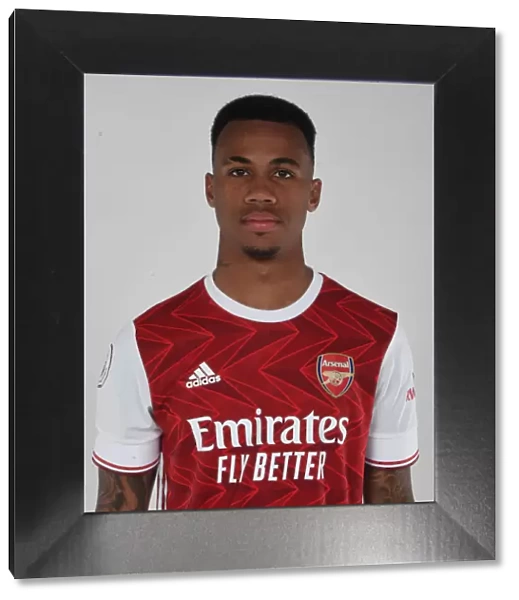 Arsenal's Gabriel at Training: 2020-21 First Team Photoshoot
